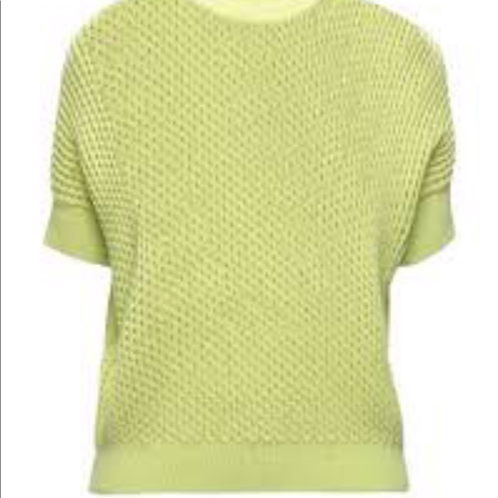 Acid Green Armani exchange short-sleeve sweater XS bin 1C